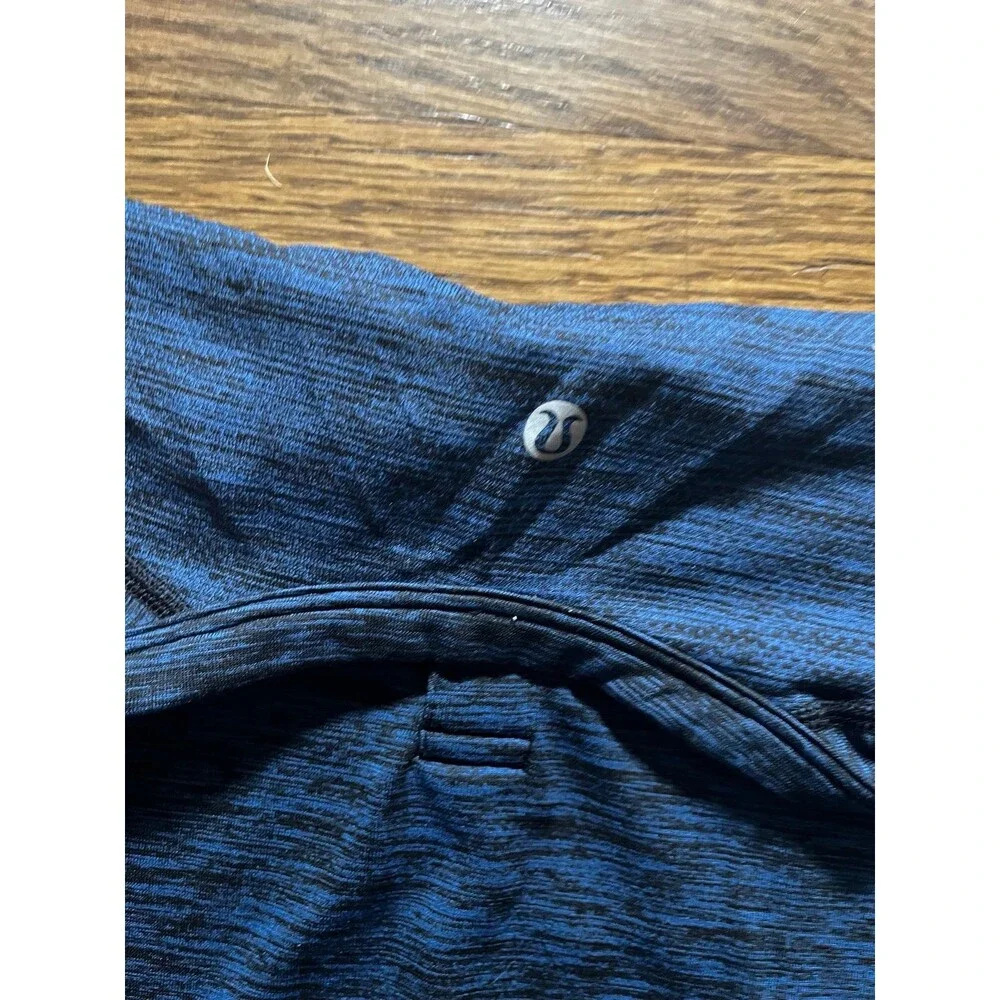 Men’s Lululemon Henley metal vent tech Long sleeve Navy Blue sz L - Picture 7 of 8